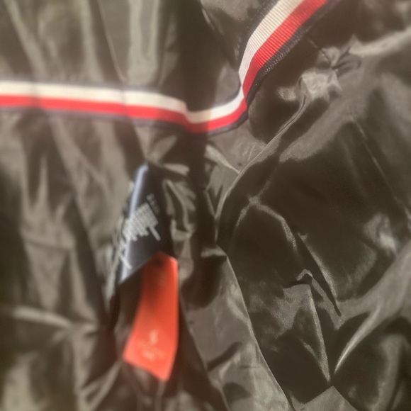 Black Puffer Jacket with Fur Hood - Picture 9 of 10